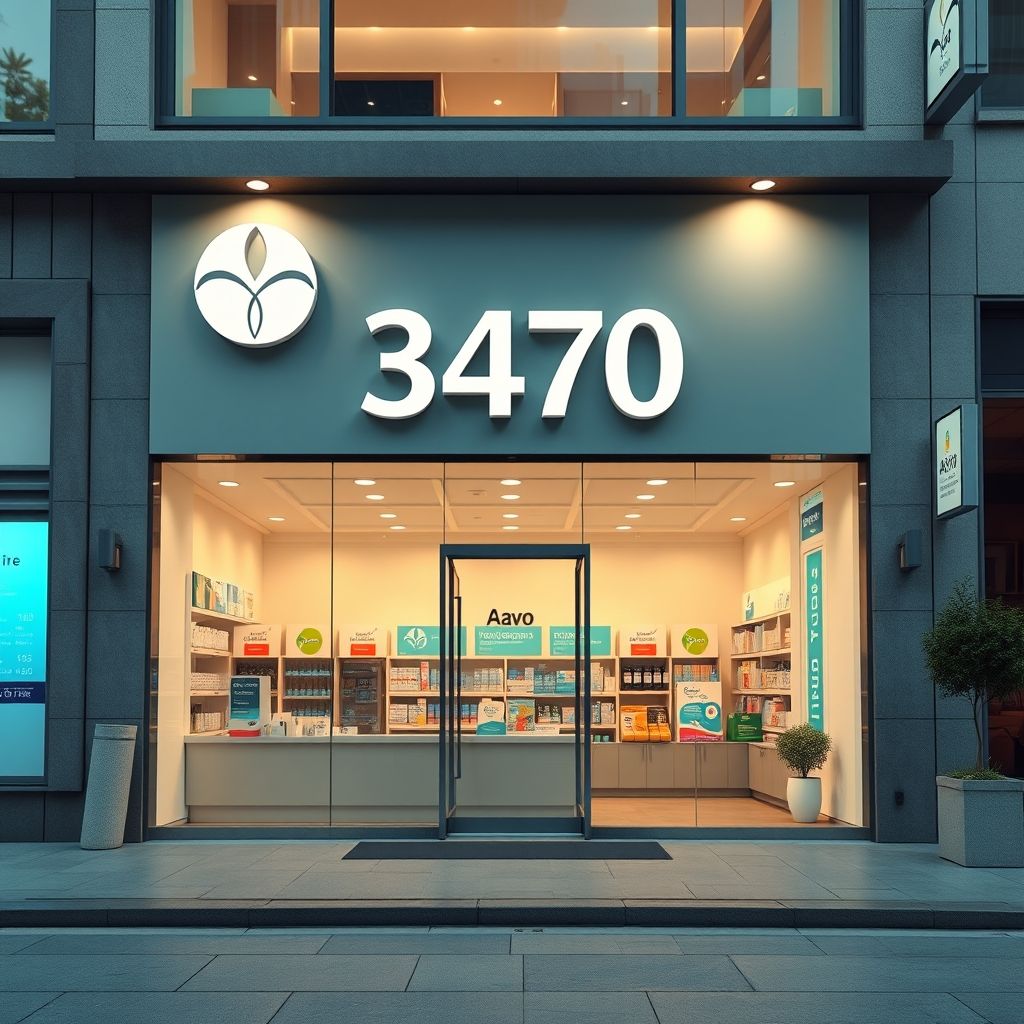 สร้างความแตกต่างด้วยสีและรูปแบบโลโก้สำหรับร้านยา